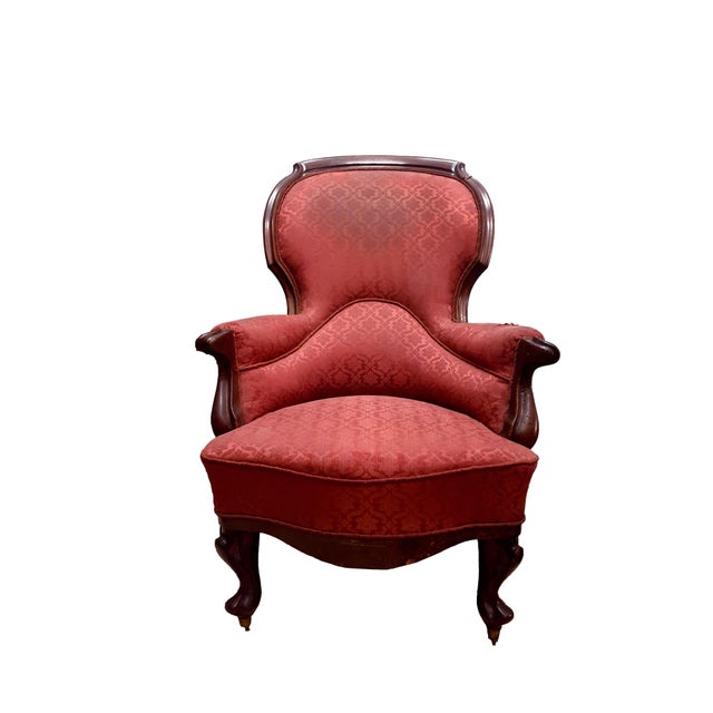 French Louis Philippe Armchair in Mahogany For Sale - Image 15 of 15