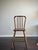 Brown Antique English Tavern Chair C. 1900 Counter Height Turned Bobbin Spindle Back Chair in the Style of Windsor Seating For Sale - Image 8 of 12