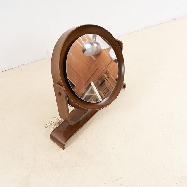 Round backlit mirror 70s design height: 66 width: 68 depth: 12 additional information style: vintage production period:...