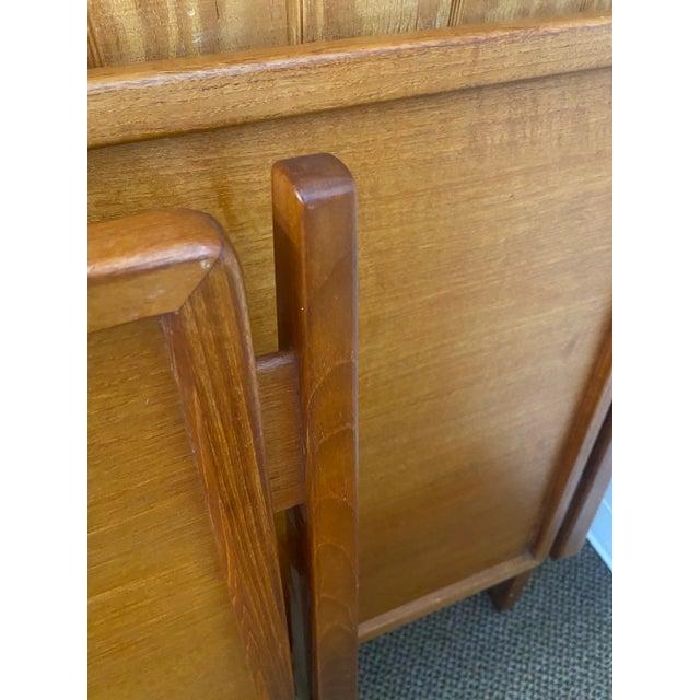 1950s 1950s Pair of Danish Teak Headboards by Ib - Kofod Larsen For Sale - Image 5 of 10