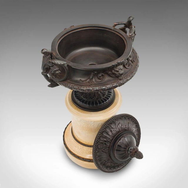 1930s Grand Tour Vintage Neo Classical Urn, Continental, Decorative Ornament For Sale - Image 6 of 13