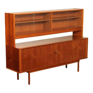Lovig Danish Modern Teak Sideboard and Hutch