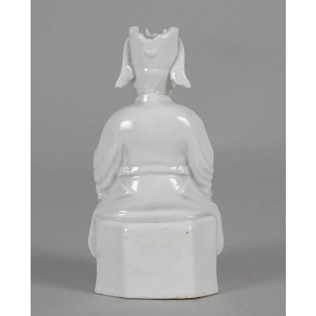 Figurative Chinese Blanc-De-Chine Figure For Sale - Image 3 of 8