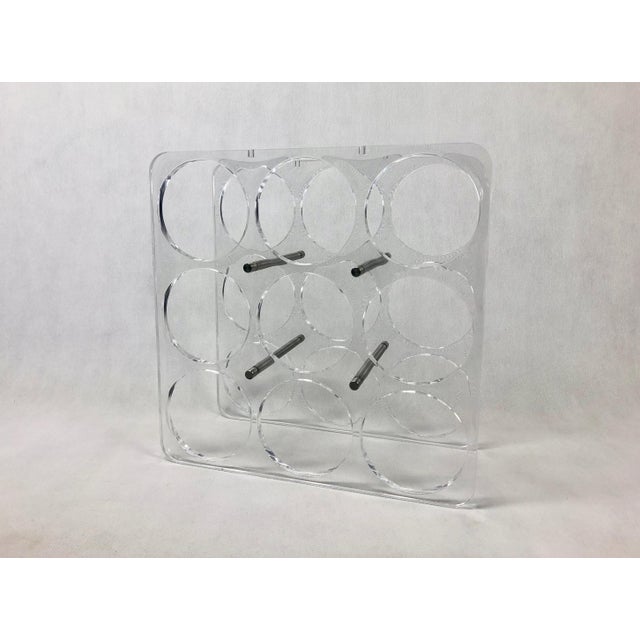 Wine rack made in the 1990s, preserved in perfect condition. There are two pieces in stock.