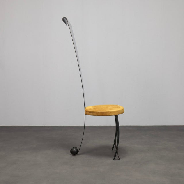 Postmodern Postmodern Sculptural Chair, Italy, 1980s For Sale - Image 3 of 12