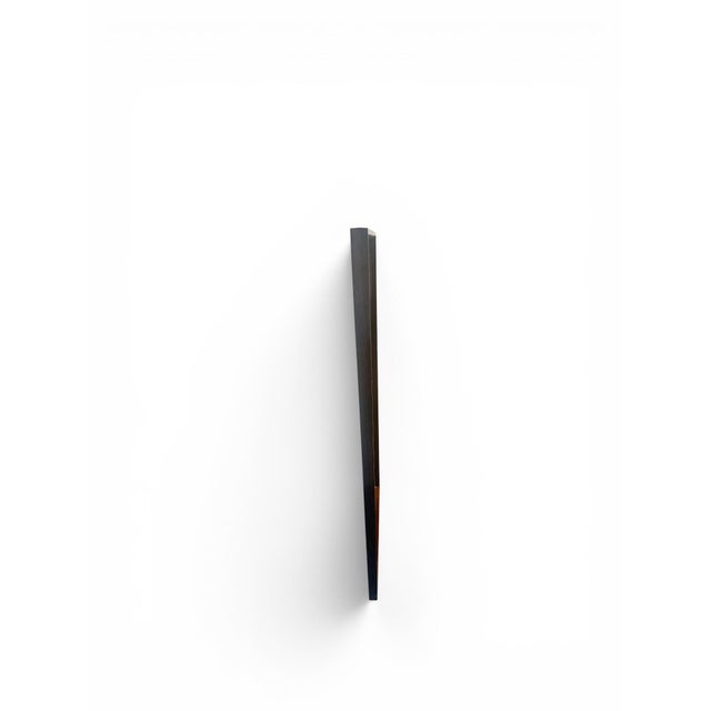 Mid-Century Modern 1970s Dyrlund Danish Modern Rosewood Wall Mirror, Made in Denmark For Sale - Image 3 of 7