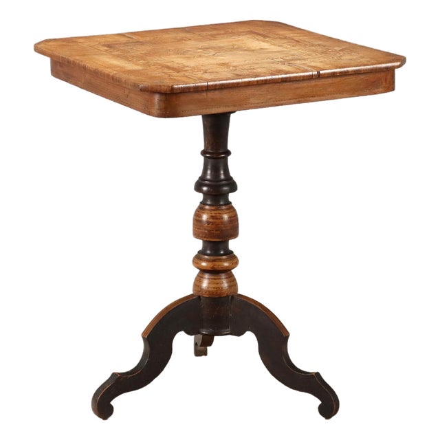 Inlaid Rolo Coffee Table For Sale