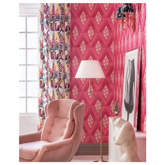 Mind the Gap Girandola Azalea Wallpaper For Sale - Image 4 of 4