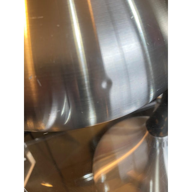 Fog & Mørup N2 Aluminum Alu Suspension Lamp by Johannes Hammerborg Fog & Morup, Denmark, 1970s For Sale - Image 4 of 18