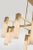 Visual Comfort Kelly Wearstler for Visual Comfort Signature Covet Large Chandelier in Antique-Burnished Brass with Alabaster For Sale - Image 4 of 5