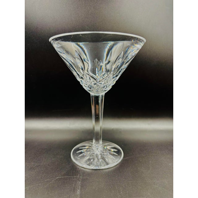 Late 20th Century Waterford Crystal Lismore Martini Glass For Sale In Los Angeles - Image 6 of 12