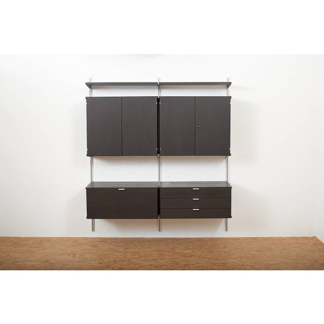 CSS Shelving System with Double-Door Cabinets and Drawers from George Nelson For Sale - Image 10 of 10