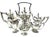 For your consideration is an antique 6 piece silver plated tea service by Gorham. Dating to the early 1920s, this is a...