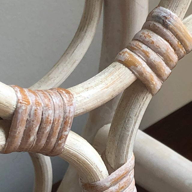 Wood 1970s Bentwood Bamboo Circular Wine Rack For Sale - Image 7 of 13