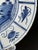 18th Century Blue and White Faience Charger in the style of Delft Kraak, Netherlands For Sale - Image 9 of 13