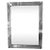 Large Etched Mirror Framed Mirror For Sale