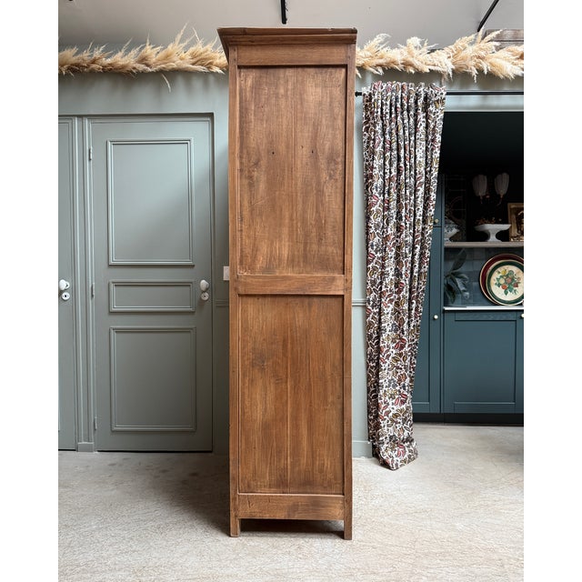 Parisian Wardrobe with Hanging Space, 1940s For Sale - Image 4 of 12