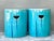 Mid-Century Modern Vintage Drip Glazed Ceramic Garden Stools - A Pair For Sale - Image 3 of 12