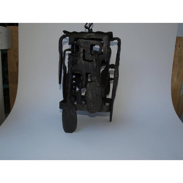 Brutalist Chandelier by Gianfranco Romagna, 1970s For Sale - Image 15 of 16