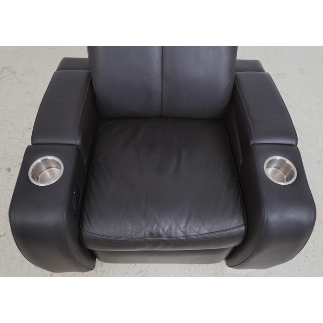 Palliser Lemans Home Theater Leather Power Recliner For Sale - Image 13 of 18