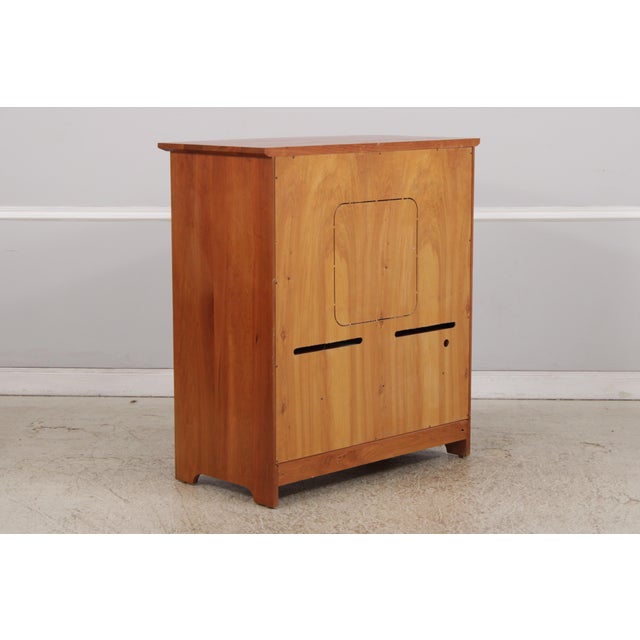 Stickley Mission Cherry Tv Entertainment Unit For Sale - Image 15 of 18