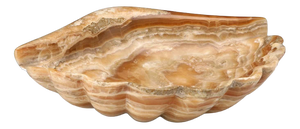 Shell Shaped Onyx Trinket Tray