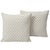 This pillow features Betwixt by Celerie Kemble for Schumacher with a Knife Edge finish. An endlessly versatile small-scale...