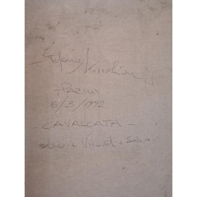 Stefano Mazzolini, Cava, 2010, Oil Acrylic on Canvas For Sale - Image 7 of 8