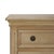 Wood Neoclassical Wooden Three‑Drawer Nightstand For Sale - Image 7 of 11