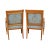 Early 19th Century Empire Biedermeier Plumwood Swan Armchairs, Set of 2 For Sale - Image 6 of 11