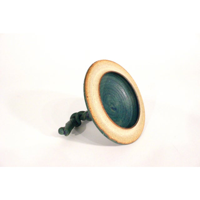 Ceramic 1970's Signed Mark Chamberlain Lidded Vessel For Sale - Image 7 of 10