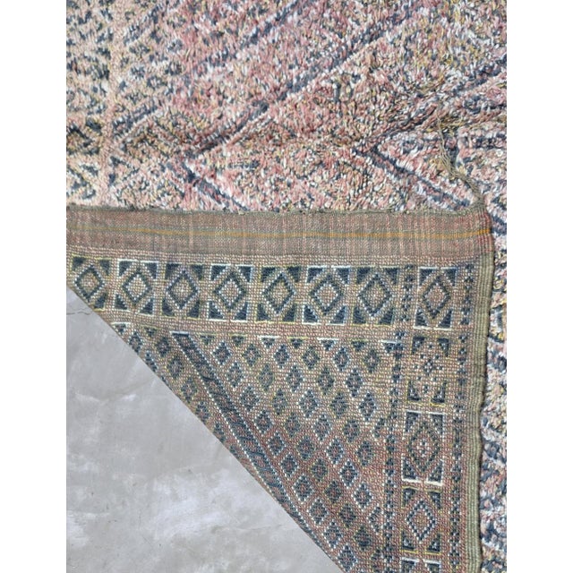 Vintage Beni M'Guild Rug - 10 X 6.2 Ft For Sale In Cleveland - Image 6 of 6