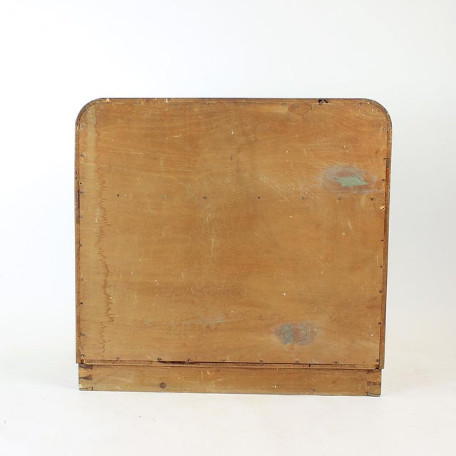 Art Deco Sideboard or Dry Bar in Walnut, Former Czechoslovakia, 1930s For Sale - Image 14 of 18