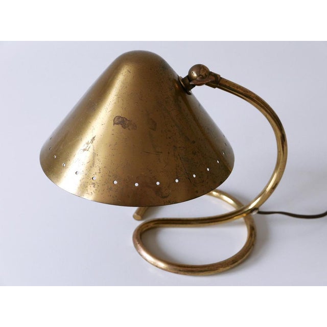 Mid-Century Modern Brass Wall Light, Sweden, 1950s For Sale - Image 12 of 18