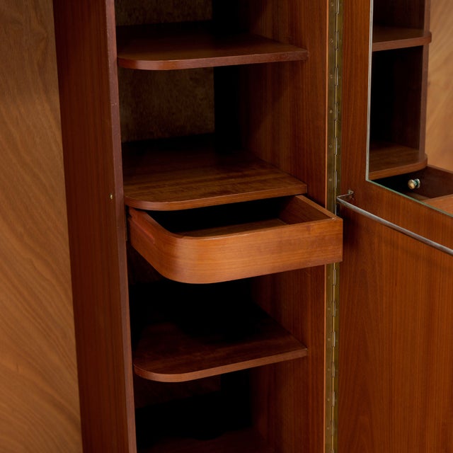 Mid Century Armoire Wardrobe by Stonehill Furniture For Sale In Los Angeles - Image 6 of 10