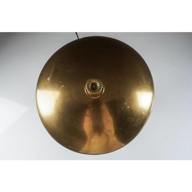 Table Lamp in Brass and Bakelite from Nordiska Kompaniet, Sweden, 1930s For Sale - Image 10 of 11