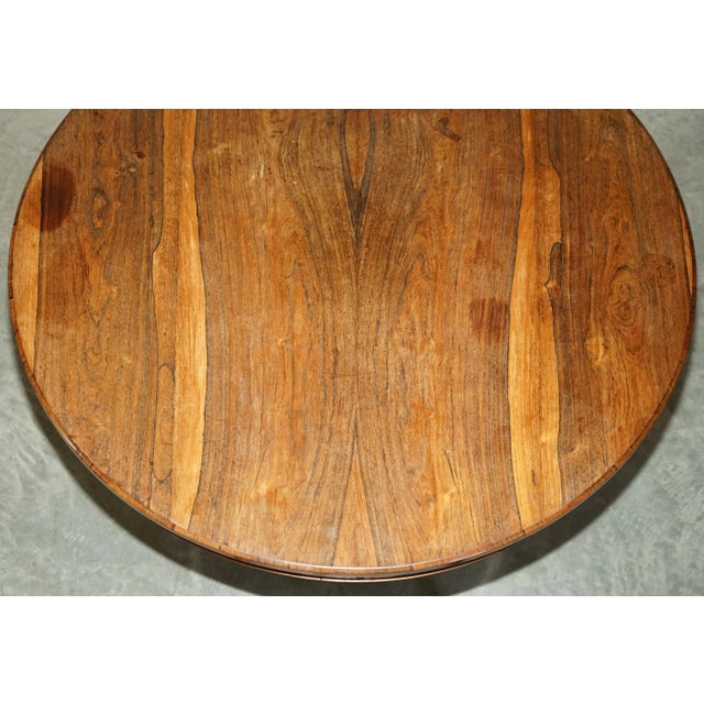 William IV Hardwood Lion's Paw Centre or Side Table, 1830s For Sale - Image 9 of 13