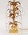 Neoclassical Style Gilt Metal Palm Tree Table Lamp For Sale - Image 4 of 11