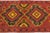 Mid Century Oriental Red and Gold Rug For Sale - Image 4 of 7