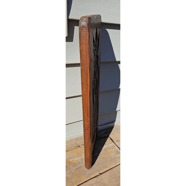Speculaasplank Mold - Antique Dutch Hand-Carved Cookie Mold for Gingerbread/Speculaas For Sale - Image 9 of 10