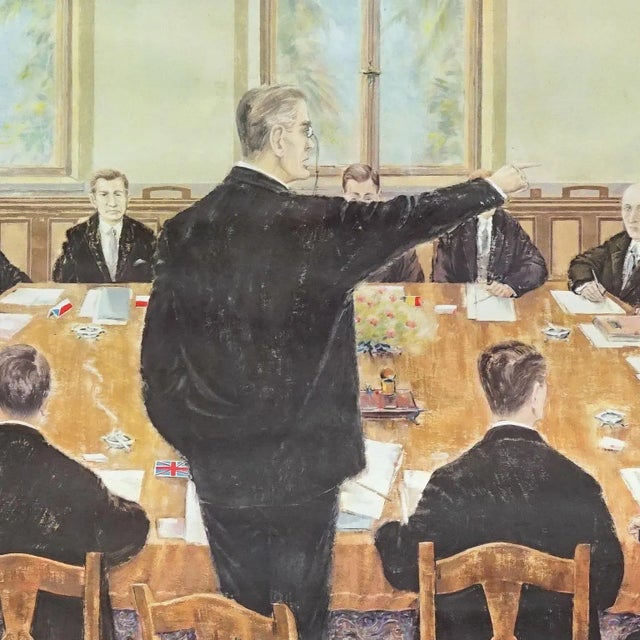 Vintage Mural Wall Chart, 1970 For Sale - Image 3 of 6