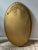 Vintage Gold Oval Mirror For Sale - Image 6 of 8