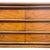 1970s Vintage Mid Century Modern Solid Walnut Credenza Dovetail Drawers. For Sale - Image 5 of 11