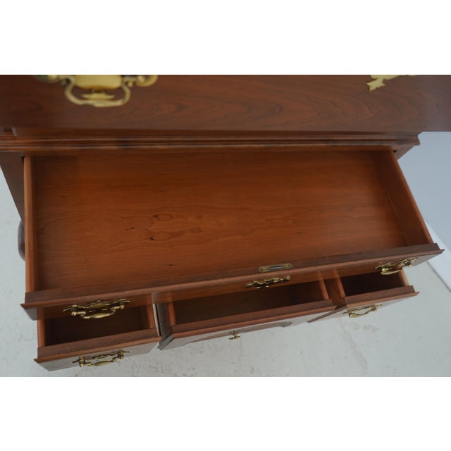 Stickley Stickley Cherry New England Style Highboy For Sale - Image 4 of 18