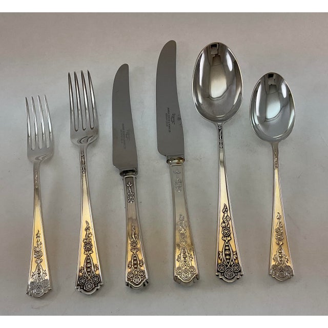 1980s 1980s Silver Plated Dinner Knife, Royal York For Sale - Image 5 of 16