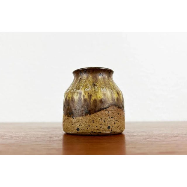 Small Mid-Century German Studio Pottery Vase by Walter Stürmer, 1960s For Sale - Image 12 of 12