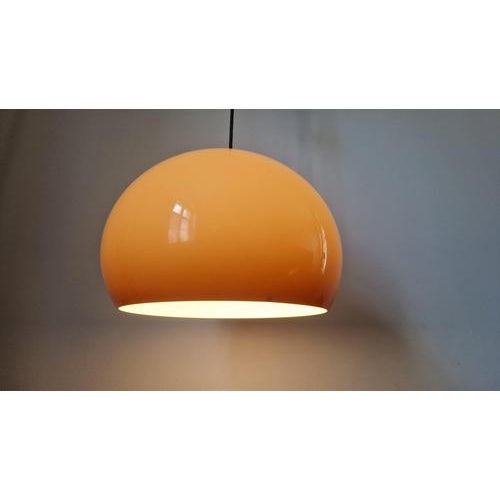 Large Mid-Century Pendant by Guzzini for Meblo, Italy, 1970s For Sale - Image 8 of 13