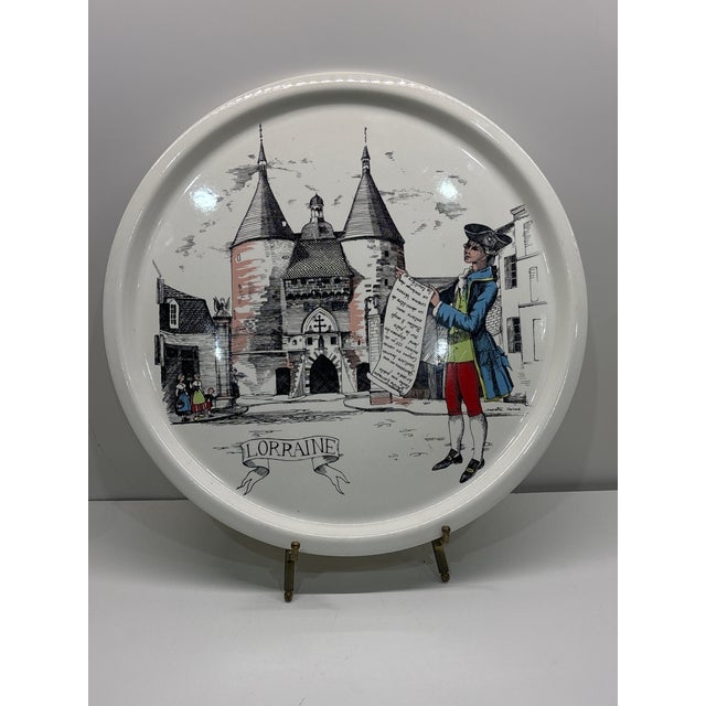 17th Century Set of 6 Salins France Quiche Lorraine 9 1/4” Plate Nancy Metz Toul Epinal (#Pa) For Sale - Image 10 of 18