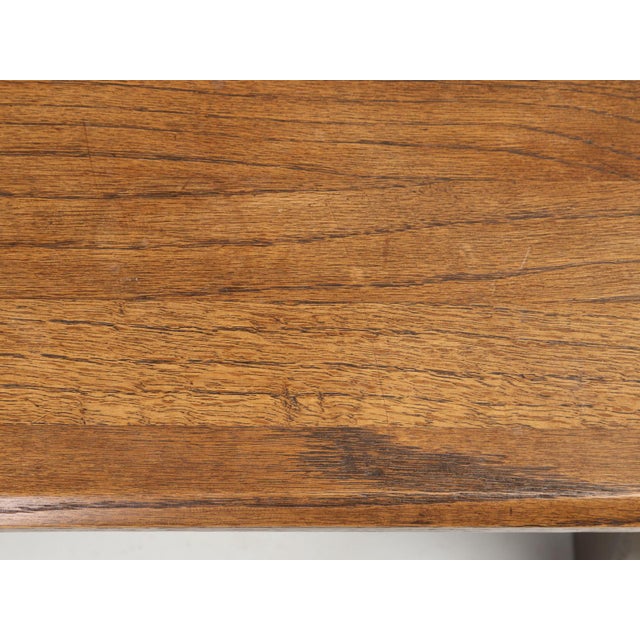 1950s American Western Ranch Oak Table Chairish