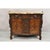 French Louis XV Baroque Style Carved Burl Walnut Rouge Marble Top Commode Server. Item features 5 dovetailed drawers,...